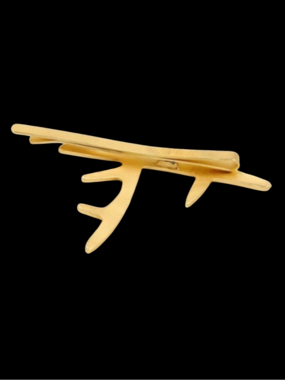 BOUTIQUE Gold Deer Antler Hair Clip - Picture 10 of 10